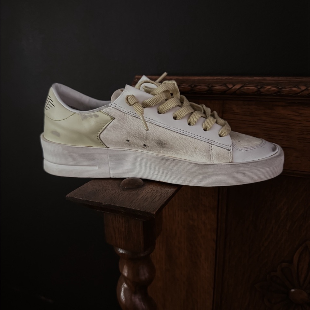 Real Golden Goose Shoes/ yellow